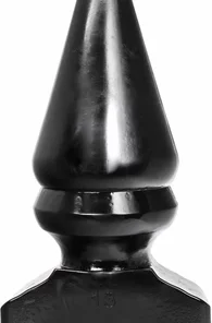 All Black Korek anatomiczny duży 28,5 cm czarny model z rowkami