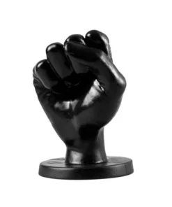 All Black Model AB45 Anatomiczny Korek Intymny Pięść 14 cm