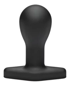 Doc Johnson Korek anatomiczny wyściełany Sil-A-Gel czarny