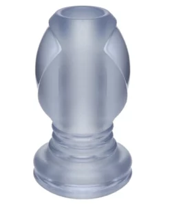 Doc Johnson Hollow Plug model tunelowy, czarny, otwarty kanał 1 cal