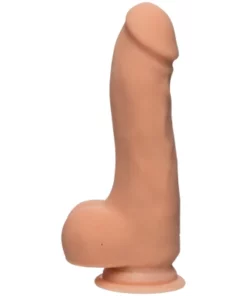 Doc Johnson Master D 19 cm - model intymny z jądrami, ULTRASKYN