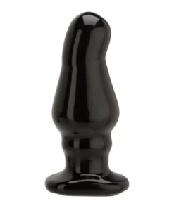 Doc Johnson Trainer Tool #5 korek z PVC 10 cm, ergonomiczny, czarny