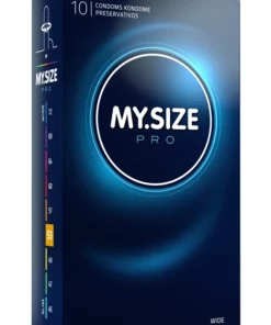 MY.SIZE PRO 53 mm 10 szt. precyzyjne prezerwatywy Vytex, bezzapachowe