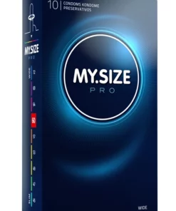 MY.SIZE PRO 60 mm 10 szt. - prezerwatywy z ultracienkiego lateksu Vytex
