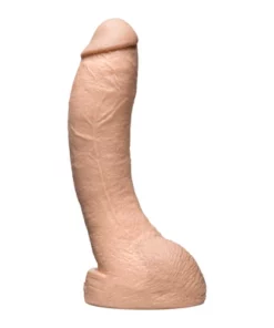 Doc Johnson Stryker model Vac-U-Lock 24 cm, biały, system kompatybilny