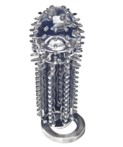 Doc Johnson OptiMALE Przedłużka intymna z wypustkami i pierścieniem