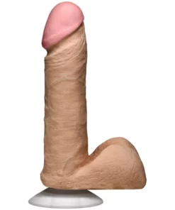 Doc Johnson Ultraskyn 16 cm - model z przyssawką, dwugęstościowy