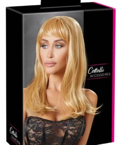 Cottelli Accessories peruka prosta blond, regulowana długość 45 cm