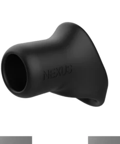 Nexus Rise silikonowy pierścień podwojny czarny - elastyczny uchwyt