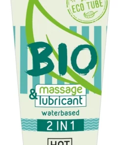 HOT Bio 2w1 Żel do masażu i pielęgnacji 200ml, wegański, organiczny