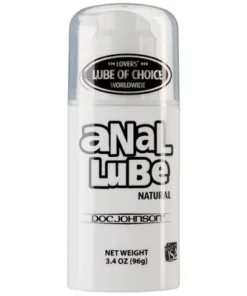 Doc Johnson Anal Lube Natural - Żel nawilżający z pompką 100 ml