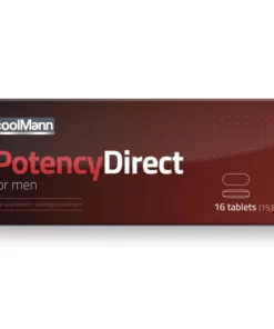 CoolMann Male Potency Direct 16 tabletek - wsparcie witalności, energia, zioła