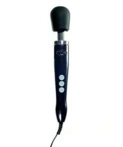 Doxy Die Cast Wand Massager Black - luksusowy masażer z aluminium