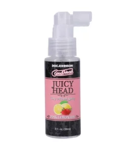 Doc Johnson GoodHead Juicy Head Spray na suchość ust 59ml smak wiśniowy