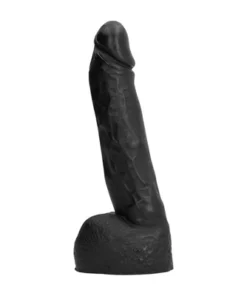 All Black Model AB51 Czarny 22 cm - elastyczny model anatomiczny