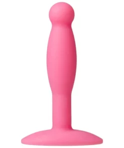 Doc Johnson Smooth Mini Plug Small silikonowy czarny 3 cale