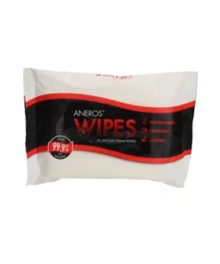 Aneros Chusteczki Antybakteryjne Bambusowe 25 sztuk Ekologiczne
