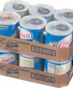 Crisco Roślinny żel intymny 1360g x12 - długotrwała formuła na bazie tłuszczu
