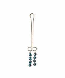 CalExotics ozdobna zawieszka intymna perłowy metalik bez przekłuwania