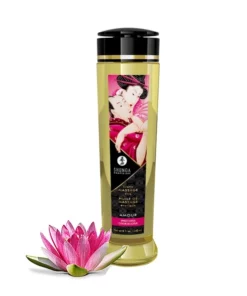 Shunga Massage Oil Amour Sweet Lotus 240ml naturalny olejek do masażu