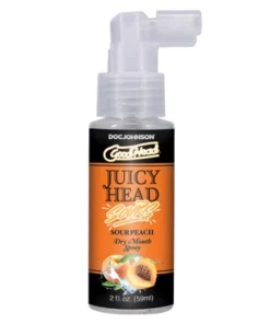 Doc Johnson GoodHead Spray Kwaśna Brzoskwinia 60ml na suchość ust