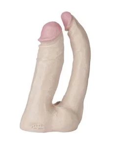 Doc Johnson Double Penetrator Vac-U-Lock - podwojny model do uprzęży, 16 cm