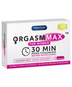 Medica-Group Orgasm Max for Women 2 kaps. - Suplement dla kobiet z maca i żeń-szeniem