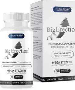 Medica-Group BigErection 60 kapsułek - wsparcie witalności mężczyzn