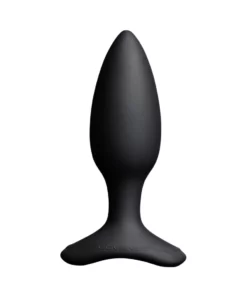 Lovense Hush 2 S 38mm - Wtyczka anatomiczna Bluetooth, silikonowa, czarna
