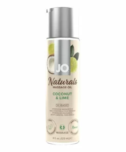 System JO Naturals Olejek do masażu Coconut & Lime 120 ml wegański