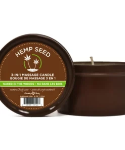 Earthly Body Świeca do masażu Nago w Lesie 70g naturalne olejki