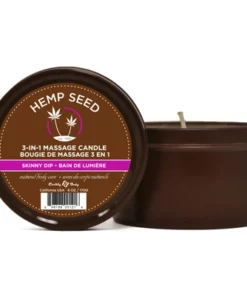 Earthly Body Skinny Dip Świeca do masażu 3w1 170g naturalne olejki