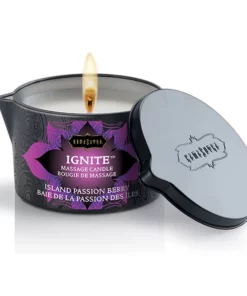 Kama Sutra Ignite Island Passion Berry świeca do masażu 170g