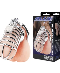 Blueline Stalowa Klatka Kontrolna Gruba z Kłodką 2-częściowa