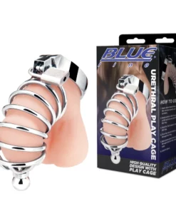 Blueline Cage System z metalowym prętem i anatomicznym pierścieniem