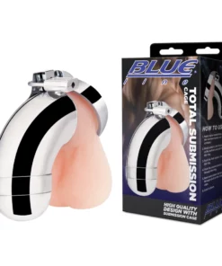 Blueline Metalowy System Kontroli Intymnej Zabudowany Stalowy Model