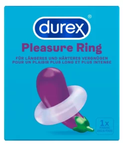 Durex Ring - Elastyczny silikonowy pierścień przezroczysty 1,6 cm