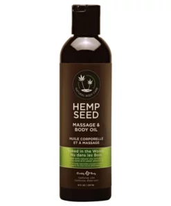 Earthly Body Olejek do masażu 236 ml - naturalna mieszanka z witaminą E