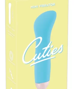 Cuties Mini Wibrator Niebieski 7 Trybow Wodoodporny 12,9 cm
