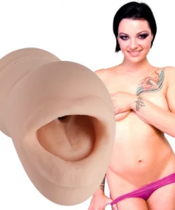 Doc Johnson Belladonna's ULTRASKYN model ust - kompaktowy silikonowy symulator