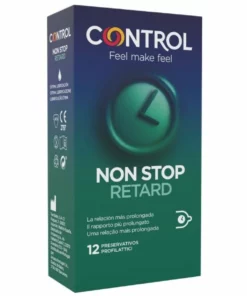 Control Non Stop 12 szt. prezerwatywy opoźniające z benzokainą 54 mm