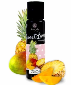 Secret Play Sweet Love Żel Mango Ananas jadalny 60ml na bazie wody