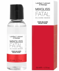 Mixgliss Fatal Roses silikonowy żel intymny 50 ml zapach roży