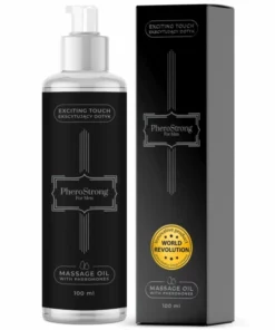 PheroStrong Olejek do masażu dla mężczyzn 100ml z nutą perfum