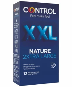 Control Nature XXL prezerwatywy anatomiczne 12 szt. extra duży rozmiar