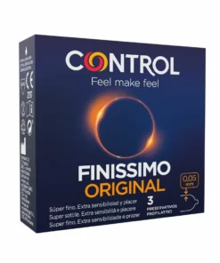 Control Finissimo Prezerwatywy Ultra Cienkie 3 sztuki 54 mm