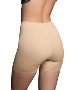 Bye Bra Light Invisible Short Beżowe Szorty Modelujące Lekkie L