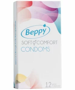 Beppy Comfort Lubricated 12 szt. prezerwatywy powiększony rozmiar