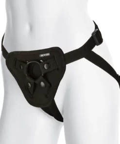 Doc Johnson Platinum Uprząż z otwartym tyłem, neopren, uniwersalna