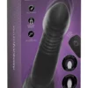 Anal Fantasy Elite Thruster czarny - wibrator z funkcją grzania i ruchem